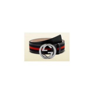 Ceinture noire et rouge pour femmes Bonnes Affaires